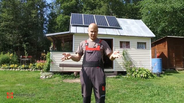 Солнечные батареи для дачи. Самая лучшая система. смотреть онлайн