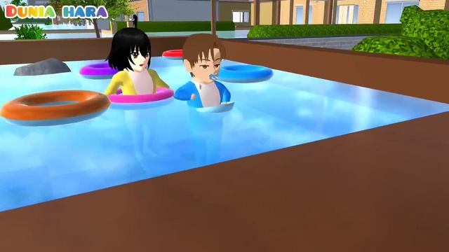 Yuta Mio Buka Kedai Sushi ?? Masuk Portal Jadi Bayi Raksasa ?? | Sakura School Simulator смотреть онлайн