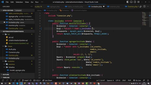 Sistema de eventos e invitados con PHP, MySQL, AJAX y Bootstrap 5 | Cap 17 - Discrepar usuarios смотреть онлайн
