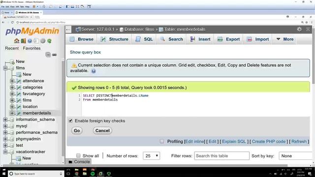 Selecting unique records using DISTINCT смотреть онлайн