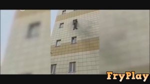 Кемерово.....Торговый центр зимняя вишня ....Пожар