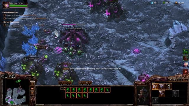 StarCraft II Co-op: Tax Day Kerrigan Solo смотреть онлайн