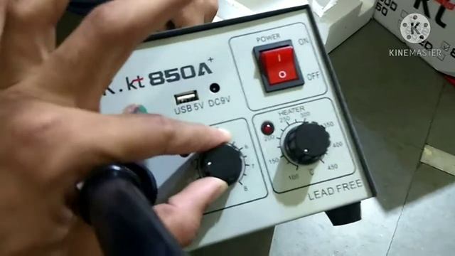 QUICK KT 850 A+ SMD BLOUR UNBOXING смотреть онлайн