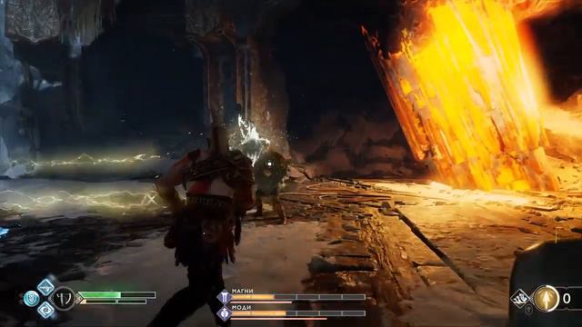 God of War прохождение боссов : 15. Магни и Моди смотреть онлайн