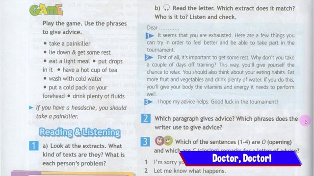 Spotlight 7 Модуль 10C. Doctor, Doctor! смотреть онлайн