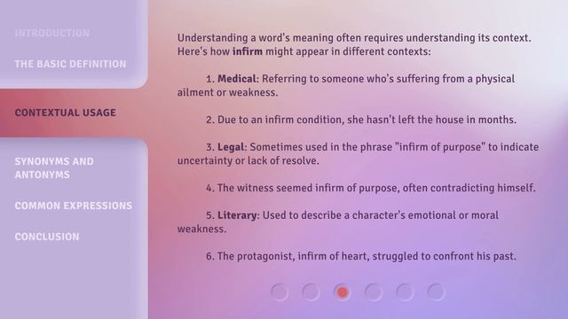 Understanding "Infirm" смотреть онлайн
