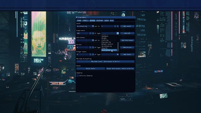 Cyberpunk 2077 Mod: SimpleMenu смотреть онлайн