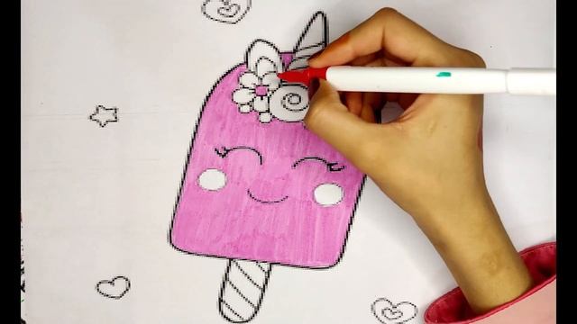 "Magical Ice Cream Adventure ?| Fun Coloring? and Drawing for Kids!?" смотреть онлайн