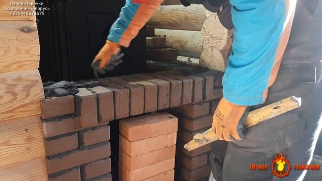 ПОРТАЛ ДЛЯ БАННОЙ ПЕЧИ #2 | сборка и установка перемычки смотреть онлайн