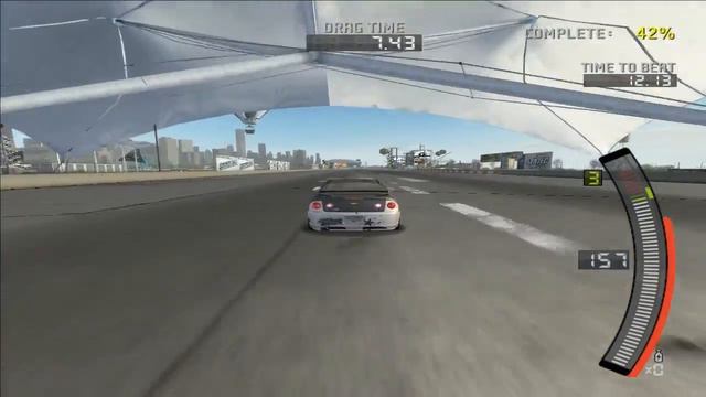 Need For Speed: ProStreet - Race #18 - 1/4 Mile Drag (Chicago Airfield II - Battle Machine) смотреть онлайн