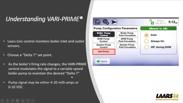 Laars Linc Service Training Part 3 - Config, Pumps and VariPrime смотреть онлайн