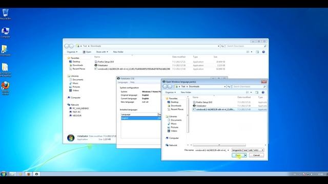 How to: Change Windows 7 system language with Vistalizator (1080p) смотреть онлайн