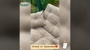 Пошив матраса на качели