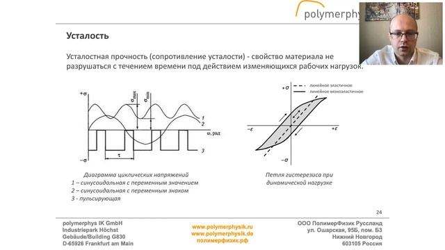 Методы прогнозирования длительности эксплуатации изделий из пластмасс. Запись вебинара от 16.02.21. смотреть онлайн