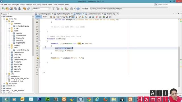15 PHP MySQL OOP MVC Add Model Class смотреть онлайн