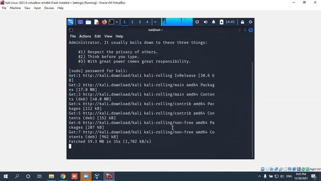 كورس الهكر الأخلاقي - أمور يجب تنفيذها علي الكالي لينكس بعد التسطيب смотреть онлайн