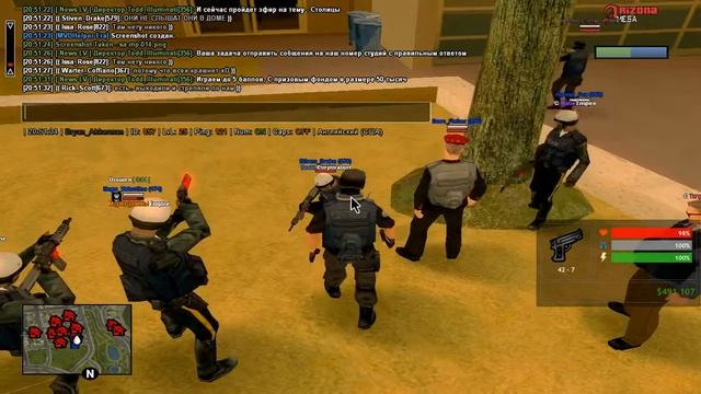 FBI | Arizona RP Mesa | Захват дома Rick Scott | Brayn Akkerman смотреть онлайн