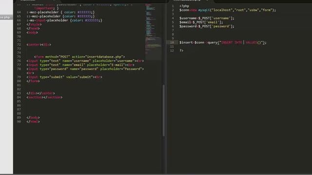 Insert in database Part 5 смотреть онлайн