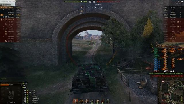 World Of Tanks 1.7.1 - Тест I7-3632qm, GTX 960 (eGPU) смотреть онлайн