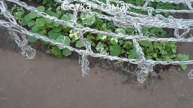 Как использовать дачную сетку, связанную крючком - Видео 2 смотреть онлайн