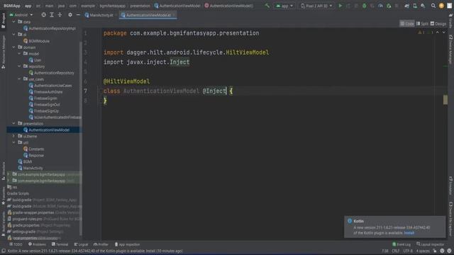 Build BGMI Fantasy App Clone using Kotlin Android Studio Part 2 смотреть онлайн