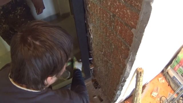 Входная металлическая дверь монтаж