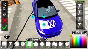 Volkswagen Logo Tutorial :Car Parking Multiplayer