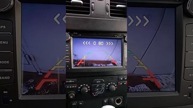 Магнитола, камера заднего хода и парктроник (сторонние) на volvo XC90 смотреть онлайн