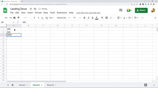How to Keep Leading Zeros in Google Sheets смотреть онлайн
