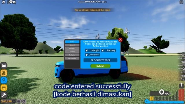 NEW UPDATE CODES [?NEW?] Driving Empire ROBLOX | ALL CODES | 18 FEBRUARY 2023 смотреть онлайн