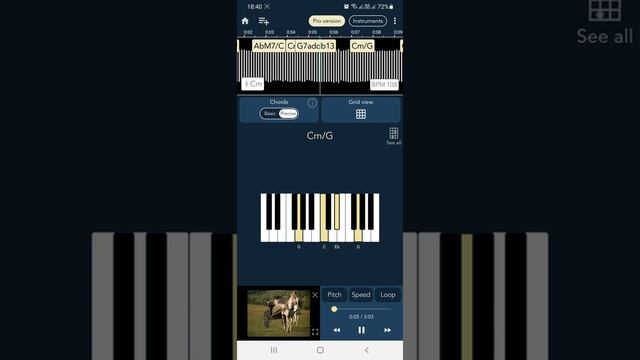 Как подбирать аккорды через телефон [ChordAI] смотреть онлайн