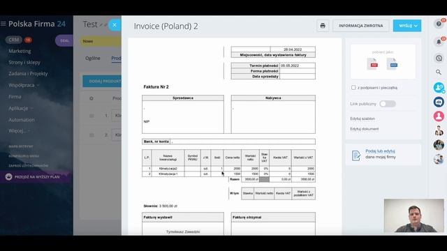 Bitrix24 | CRM Dzisiaj | Krok 4: Dokumenty CRM i automatyzacja obsługi klienta смотреть онлайн