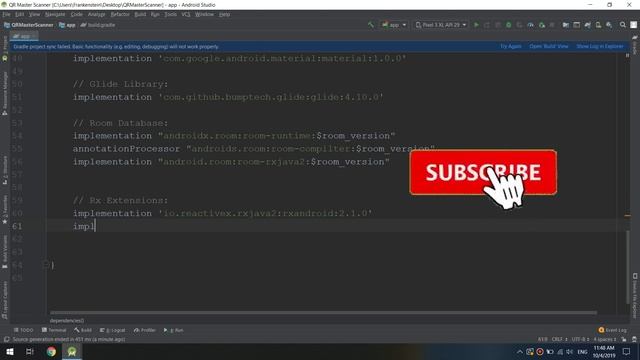 QR and Barcode Scanner App | Android Tutorial Part #3 смотреть онлайн