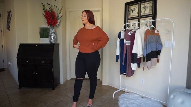 Sweater Weather Outfits By Fashion Nova Curve | Ruby Red