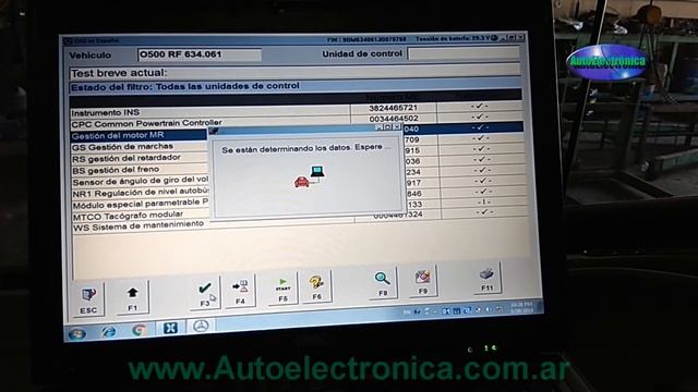 Diagnóstico Mercedes O500 con SD Connect C4 Xentry DAS versión 2018.03 | AutoElectrónica Servimotor смотреть онлайн
