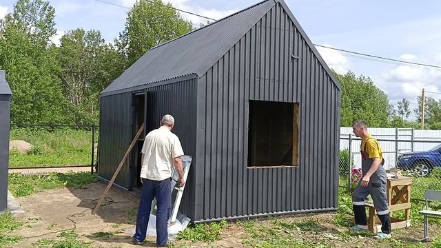 Установка окон в бане. смотреть онлайн