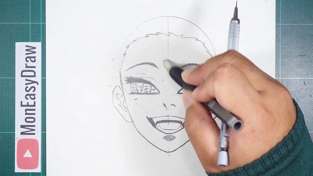 Anime Drawing | How to Draw Akaza Upper Moon 3 | Demon Slayer смотреть онлайн