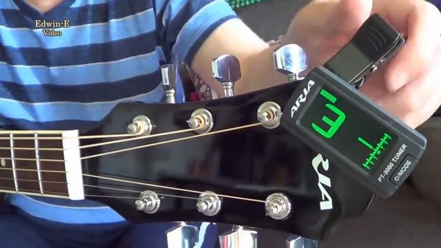 Aria AGPN003 Acoustic Guitar Demo / Review (w GalliStrings LS20) смотреть онлайн