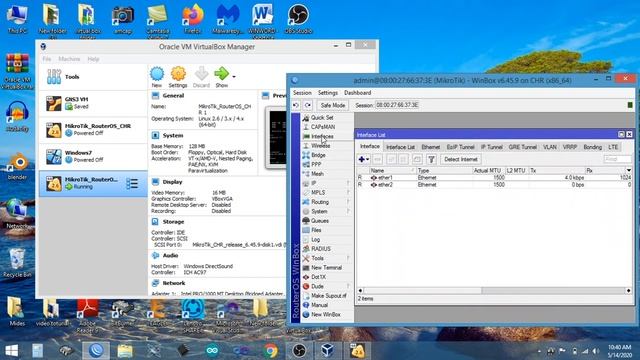 Tutorial: how to install mikrotik CHR in virtualbox? - tagalog смотреть онлайн