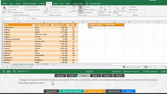 Haciendo el Practice Exam 1 en español. GMETRIX Excel Expert 2019 смотреть онлайн
