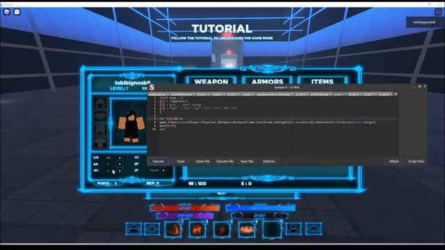 Roblox Solo Blox Leveling Script (Infinite Stats) смотреть онлайн