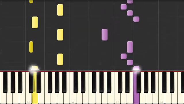 NOVELETTE CORNELIUS GURLITT | PIANO TUTORIAL | GRADE-1 | SYNTHESIA смотреть онлайн