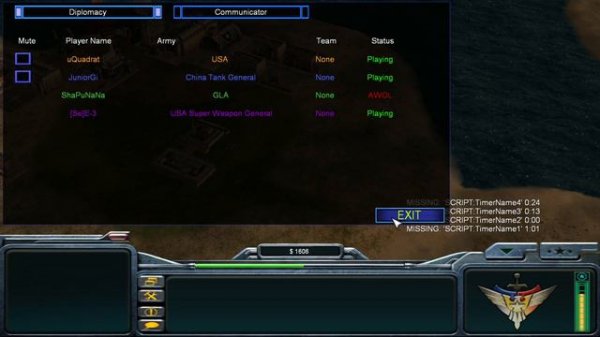 E-3 playing  Command and Conquer generals zero hour   casino maps ^^