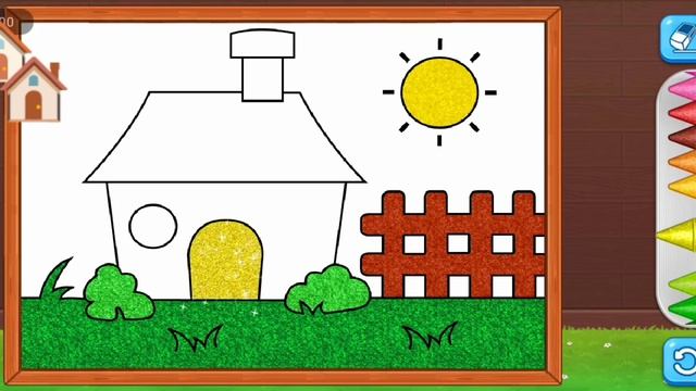 Coloring House ? for kids смотреть онлайн