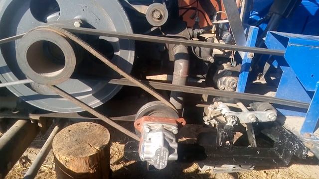 Привід НШ-10 для гідравліки Скаут Т-18. Приспособив на тракторик. смотреть онлайн