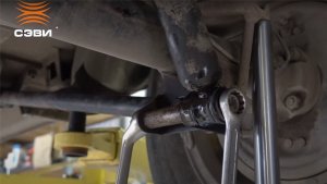 Замена втулок заднего амортизатора на а/м LADA 4х4