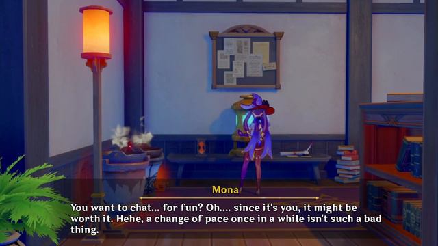 I went INSIDE of Mona's House in Genshin Impact смотреть онлайн