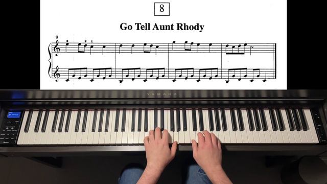 Suzuki Piano Book 1 - Go tell aunt Rhody смотреть онлайн