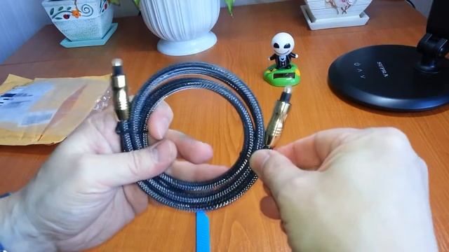 Качественный оптический аудио-кабель Toslink на eBay. смотреть онлайн