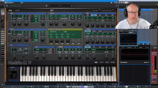 Arturia Matrix-12-V Tutorial Pt.1 - The Oscillators смотреть онлайн